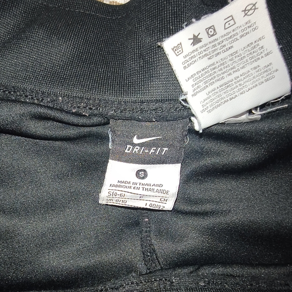 Nike Dri-fit Black Sports Trousers Women's S - Picture 2 of 3